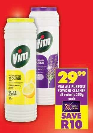 VIM ALL PURPOSE POWDER CLEANER