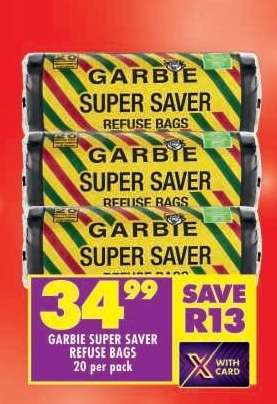 Garbie Super Saver Refuse Bags