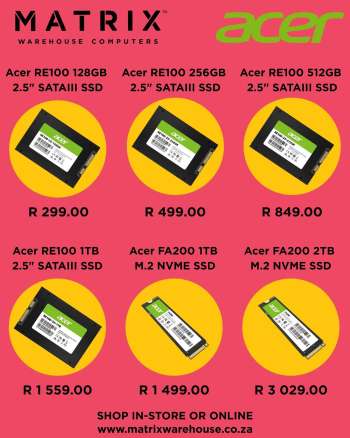 Matrix Warehouse catalogue .