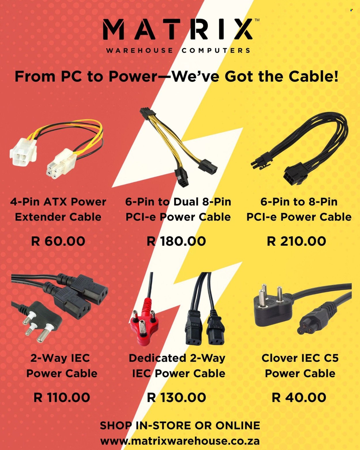 Matrix Warehouse specials. Page 2