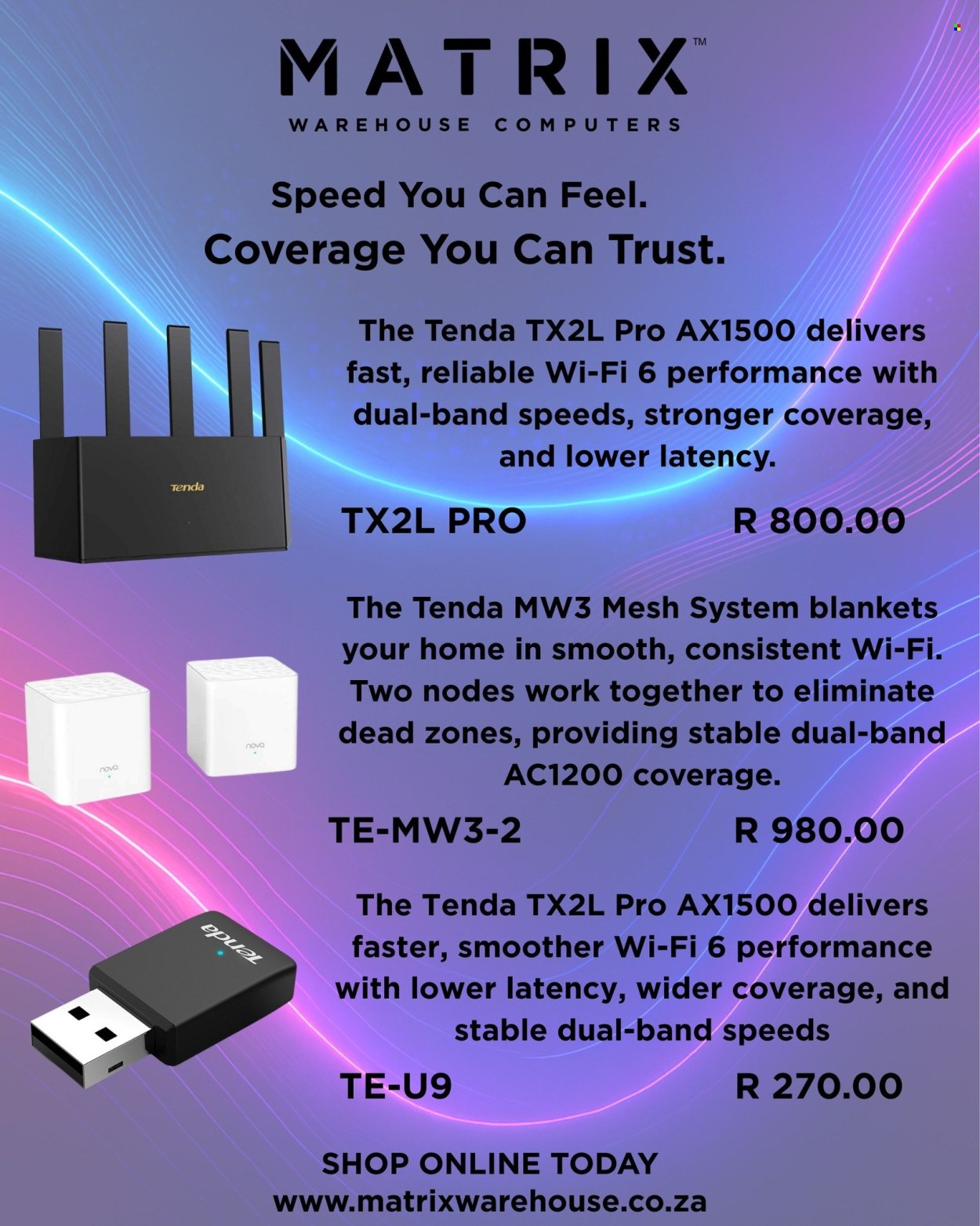 Matrix Warehouse specials. Page 4