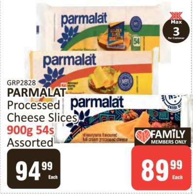 Parmalat Processed Cheese Slices