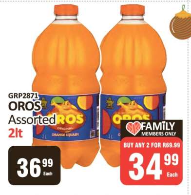 OROS Assorted 2lt