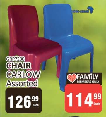 GRP7230 CHAIR CARLOW Assorted