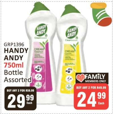 Handy Andy 750ml