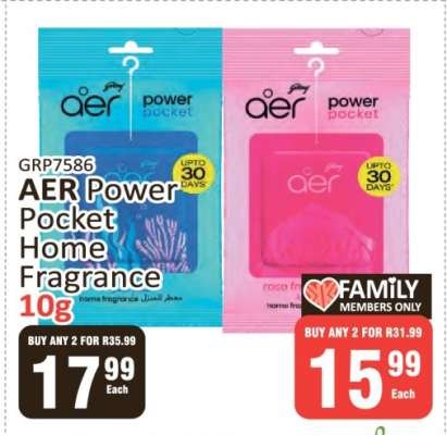 AER Power Pocket Home Fragrance 10g