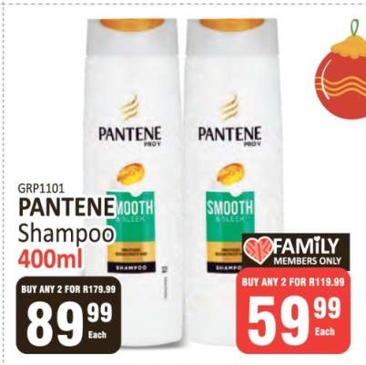 PANTENE Shampoo 400ml