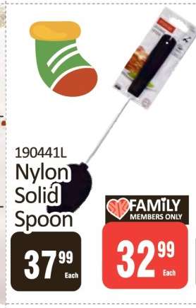 Nylon Solid Spoon
