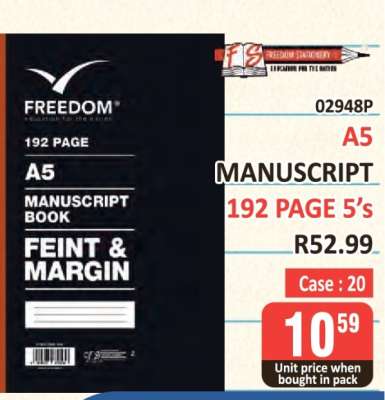 A5 Manuscript 192 Page 5's