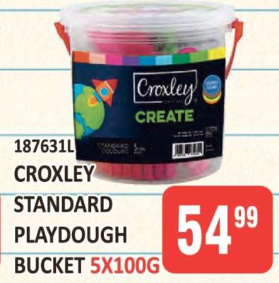 Croxley Standard Playdough Bucket