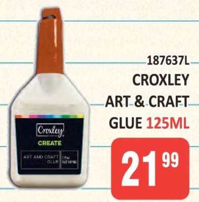 Croxley Art & Craft Glue 125ml