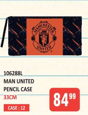 106288L MAN UNITED PENCIL CASE