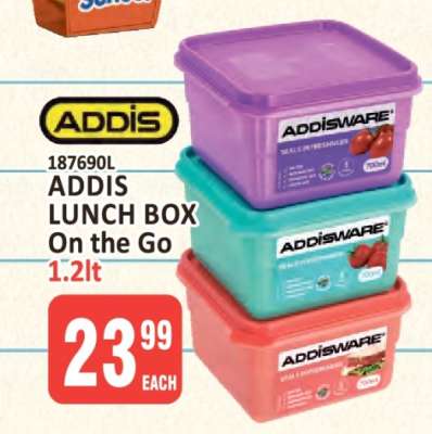 ADDIS LUNCH BOX On the Go