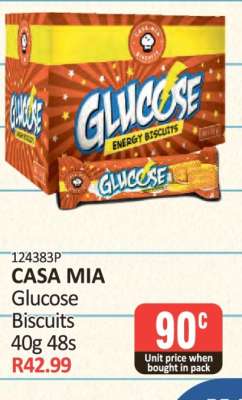 CASA MIA Glucose Biscuits