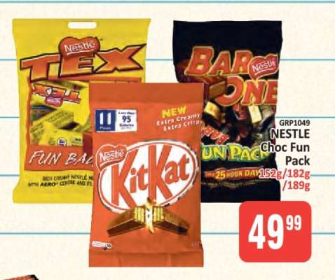 NESTLE Choc Fun Pack