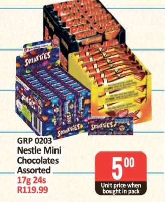 Nestle Mini Chocolates Assorted