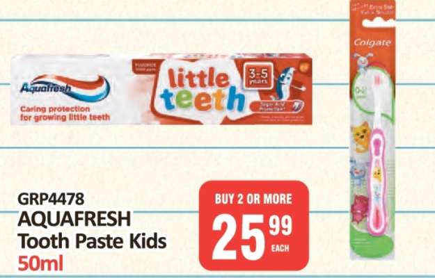 AQUAFRESH Tooth Paste Kids 50ml