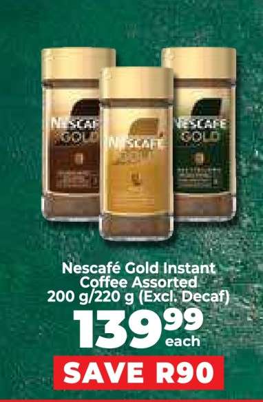 Nescafé Gold Instant Coffee Assorted