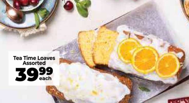 Tea Time Loaves Assorted