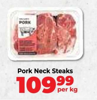 Pork Neck Steaks