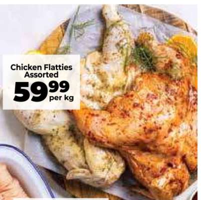 Chicken Flatties Assorted