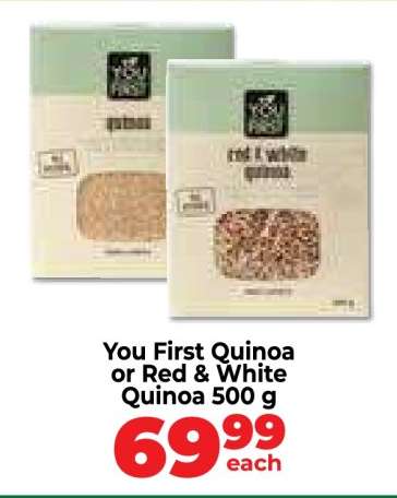 You First Quinoa or Red & White Quinoa 500 g