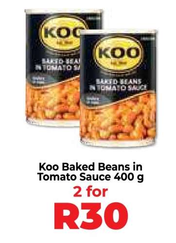 Koo Baked Beans in Tomato Sauce 400 g