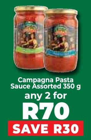 Campagna Pasta Sauce Assorted 350 g