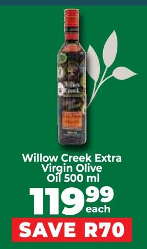 Willow Creek Extra Virgin Olive Oil 500 ml