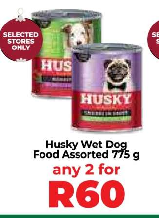 Husky Wet Dog Food Assorted 775 g