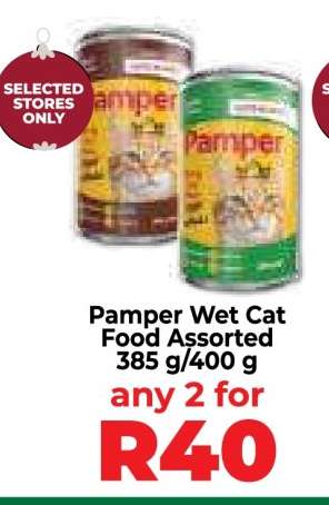 Pamper Wet Cat Food Assorted
