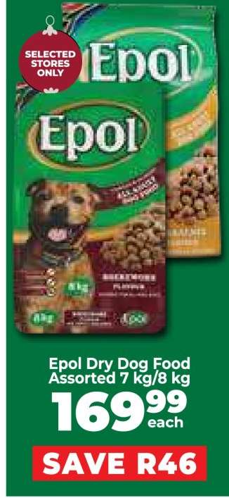 Epol Dry Dog Food Assorted 7 kg/8 kg