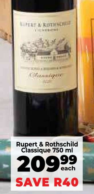 Rupert & Rothschild Classique 750 ml