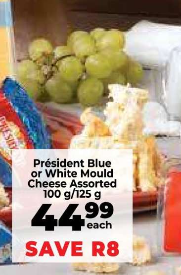Président Blue or White Mould Cheese Assorted