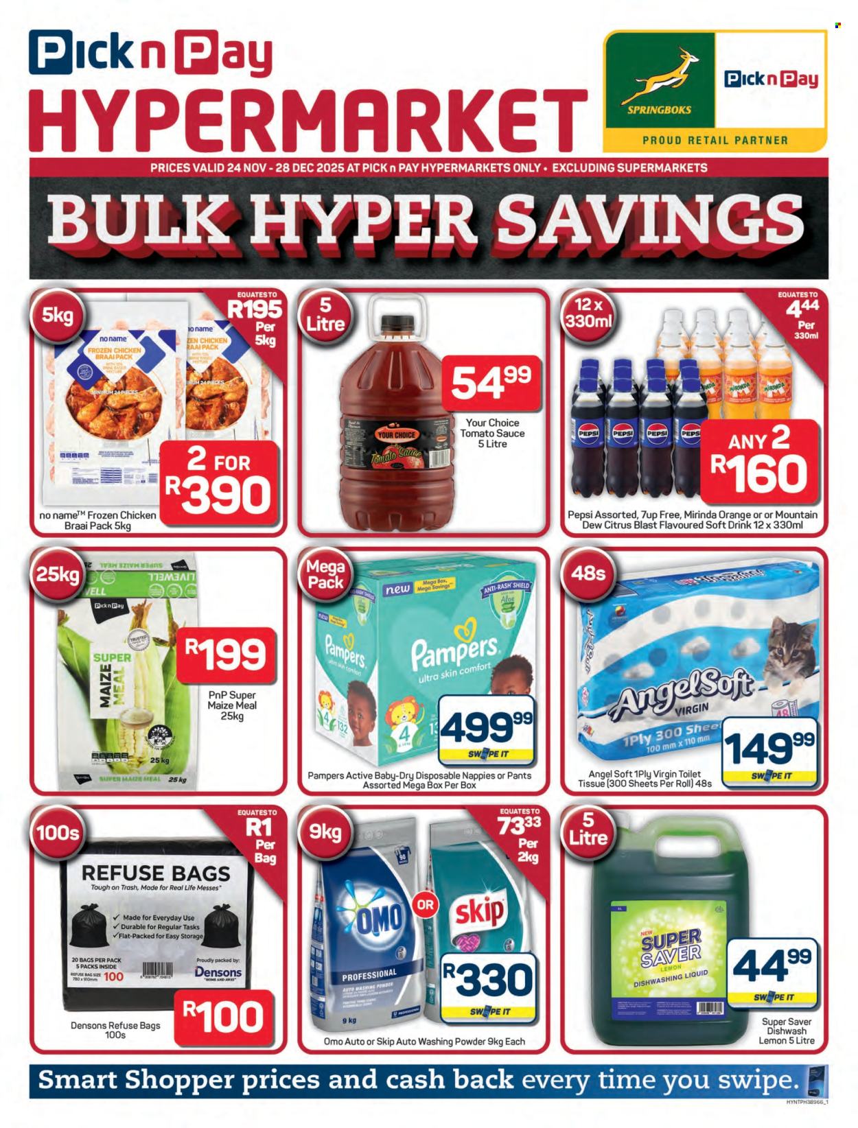 Pick n Pay Hypermarket specials - 24/11/2025 - 28/12/2025. Page 1