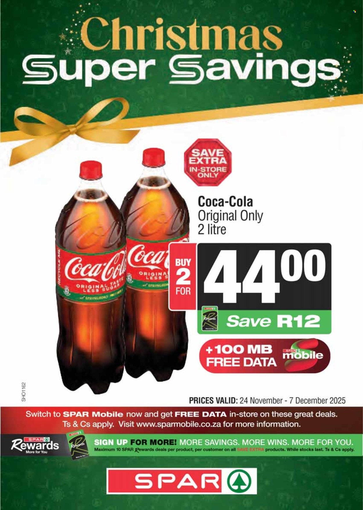 SPAR specials - 24/11/2025 - 07/12/2025. Page 1