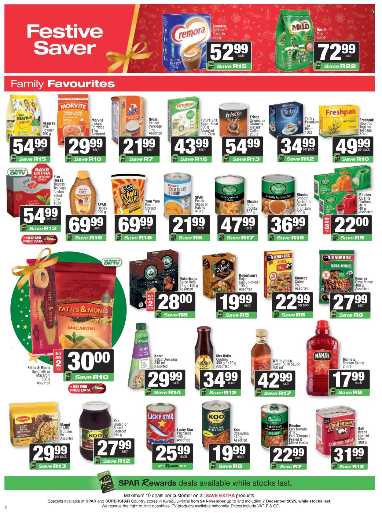 SPAR specials - 24/11/2025 - 07/12/2025. Page 2