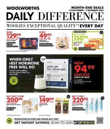 thumbnail - Woolworths catalogue - Daily Difference