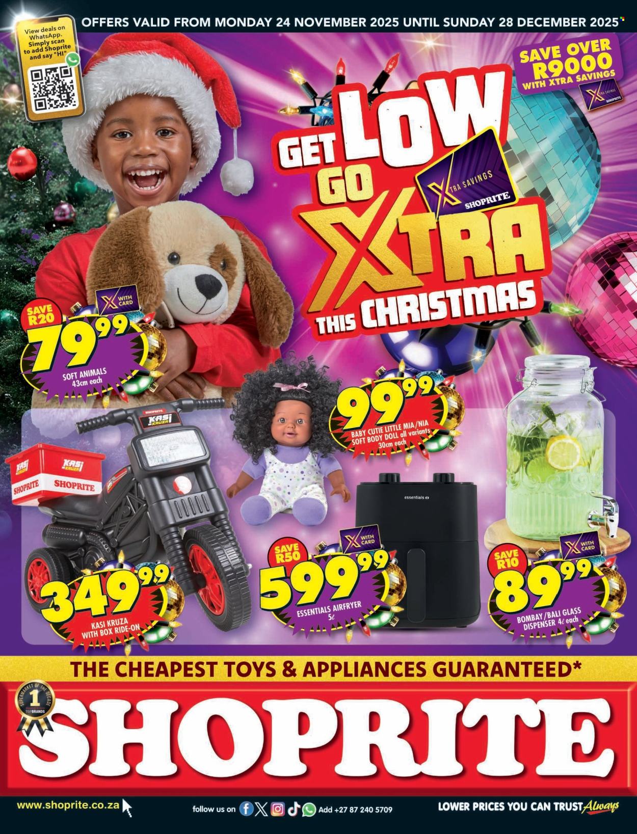 Shoprite specials - 24/11/2025 - 28/12/2025. Page 1