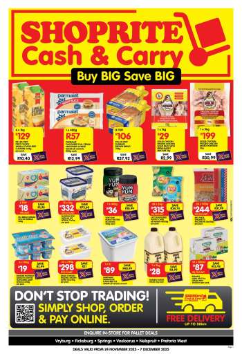 Shoprite catalogue  - 24/11/2025 - 07/12/2025.