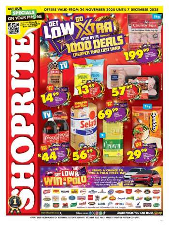 Shoprite catalogue  - 24/11/2025 - 07/12/2025.