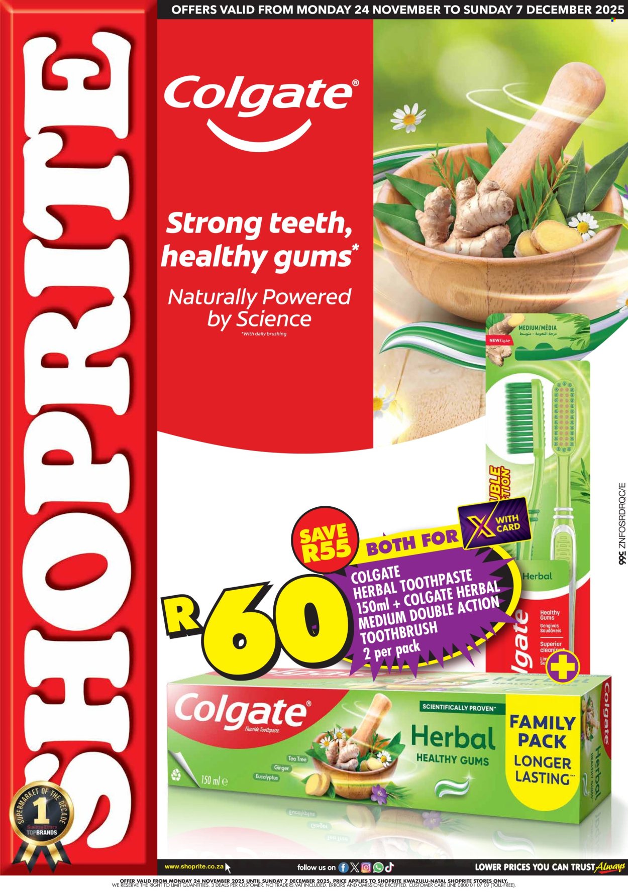 Shoprite specials - 24/11/2025 - 07/12/2025. Page 1