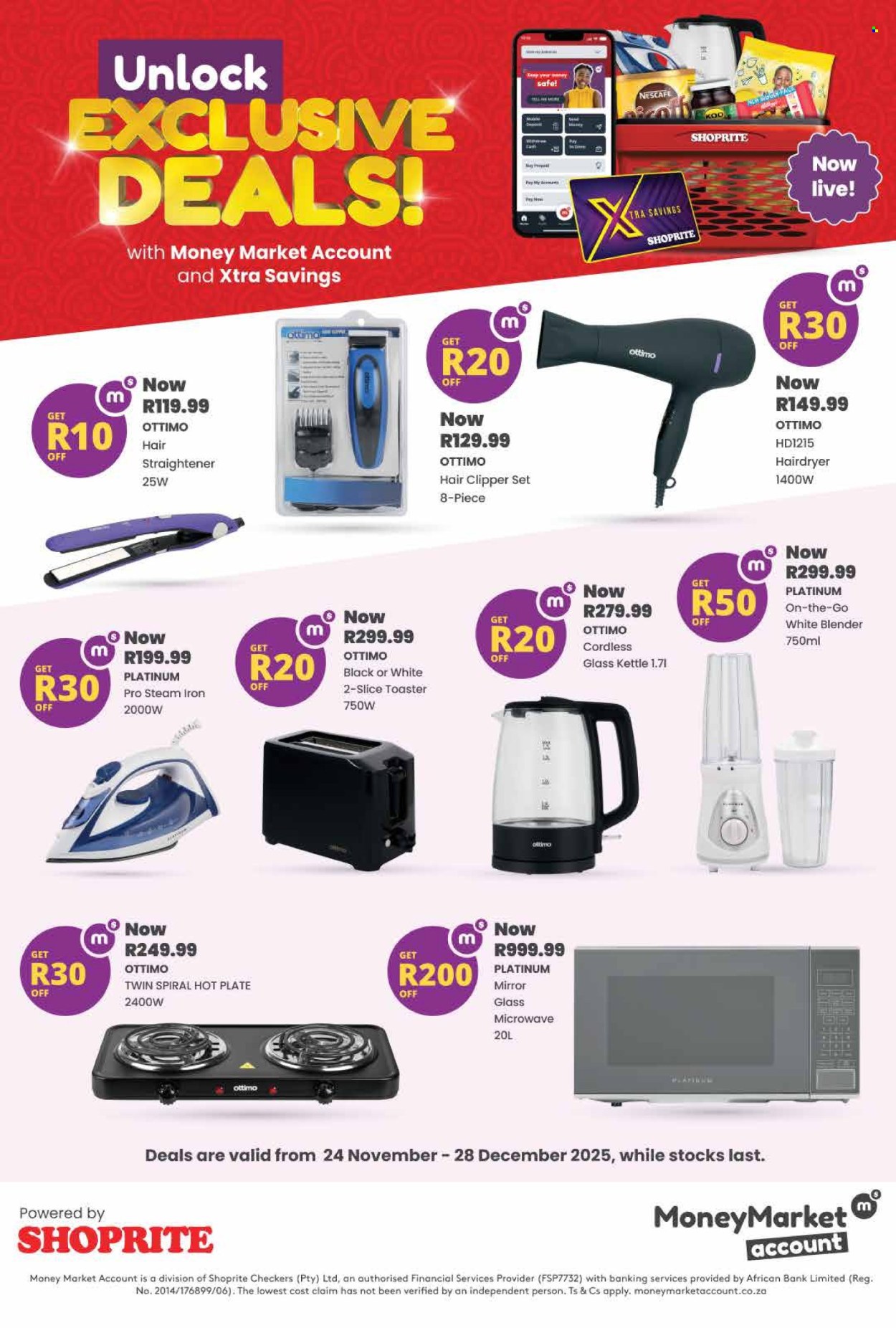 Shoprite specials - 24/11/2025 - 28/12/2025. Page 1