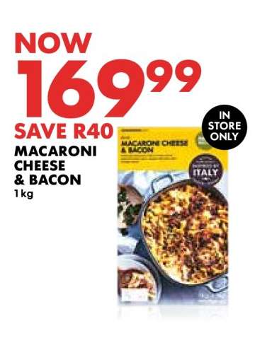 Macaroni Cheese & Bacon