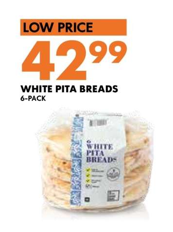 WHITE PITA BREADS
