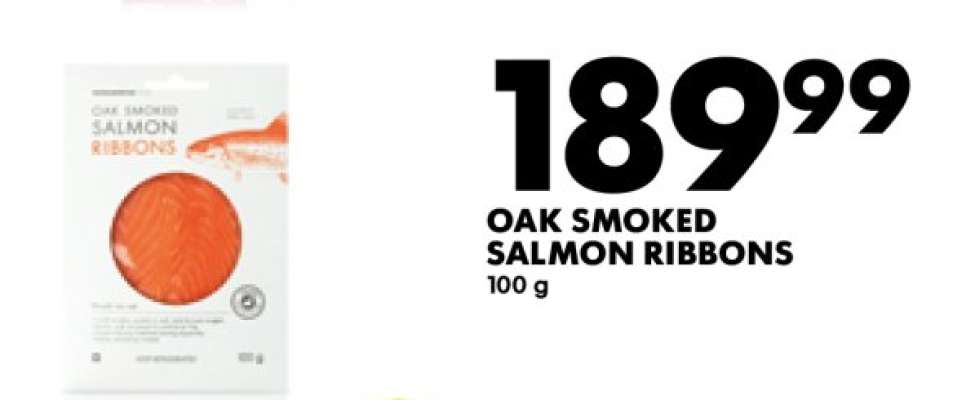 OAK SMOKED SALMON RIBBONS
