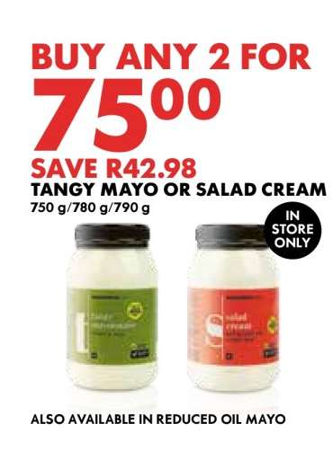 Tangy Mayo or Salad Cream