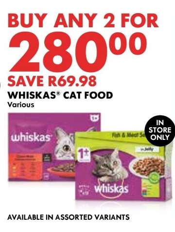 WHISKAS® CAT FOOD