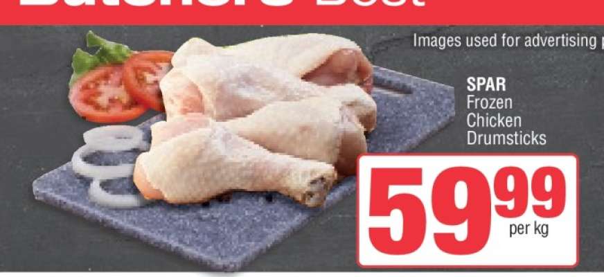 SPAR Frozen Chicken Drumsticks