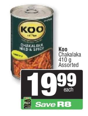 KOO CHAKALAKA